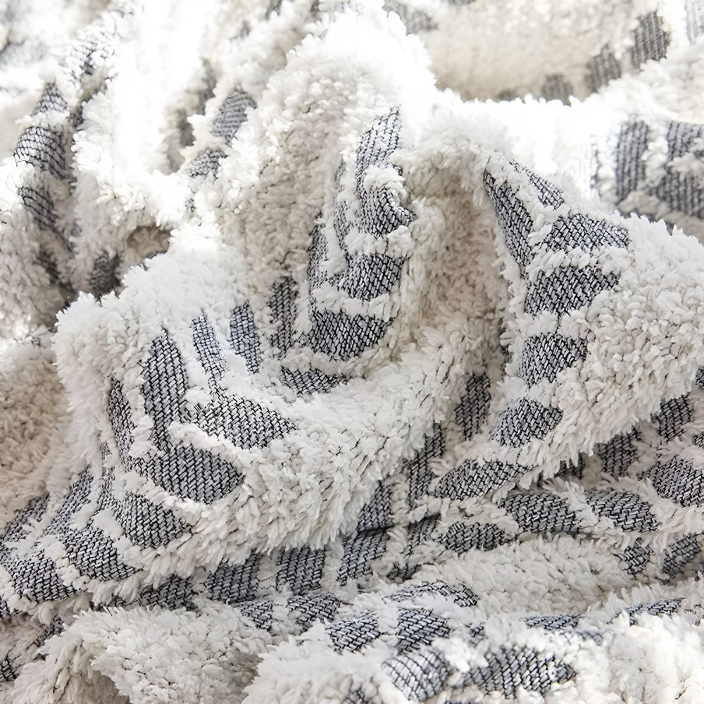 Chic Leaf-Patterned Sofa Protector Cover