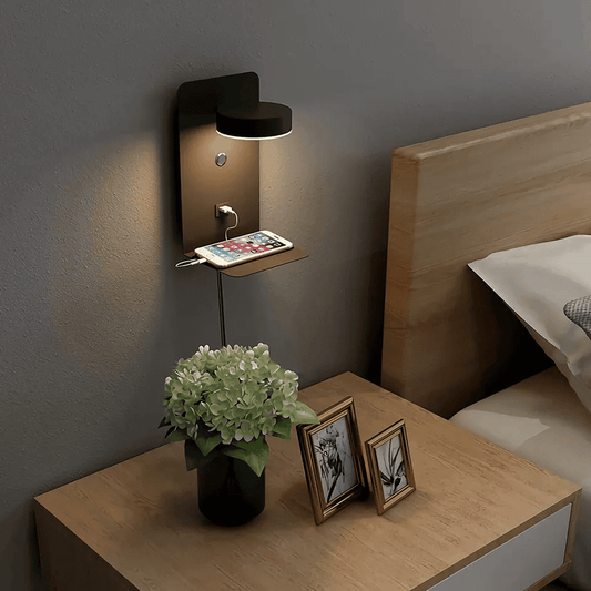 Stylish Comfort Warm Glow Nightstand Lamp