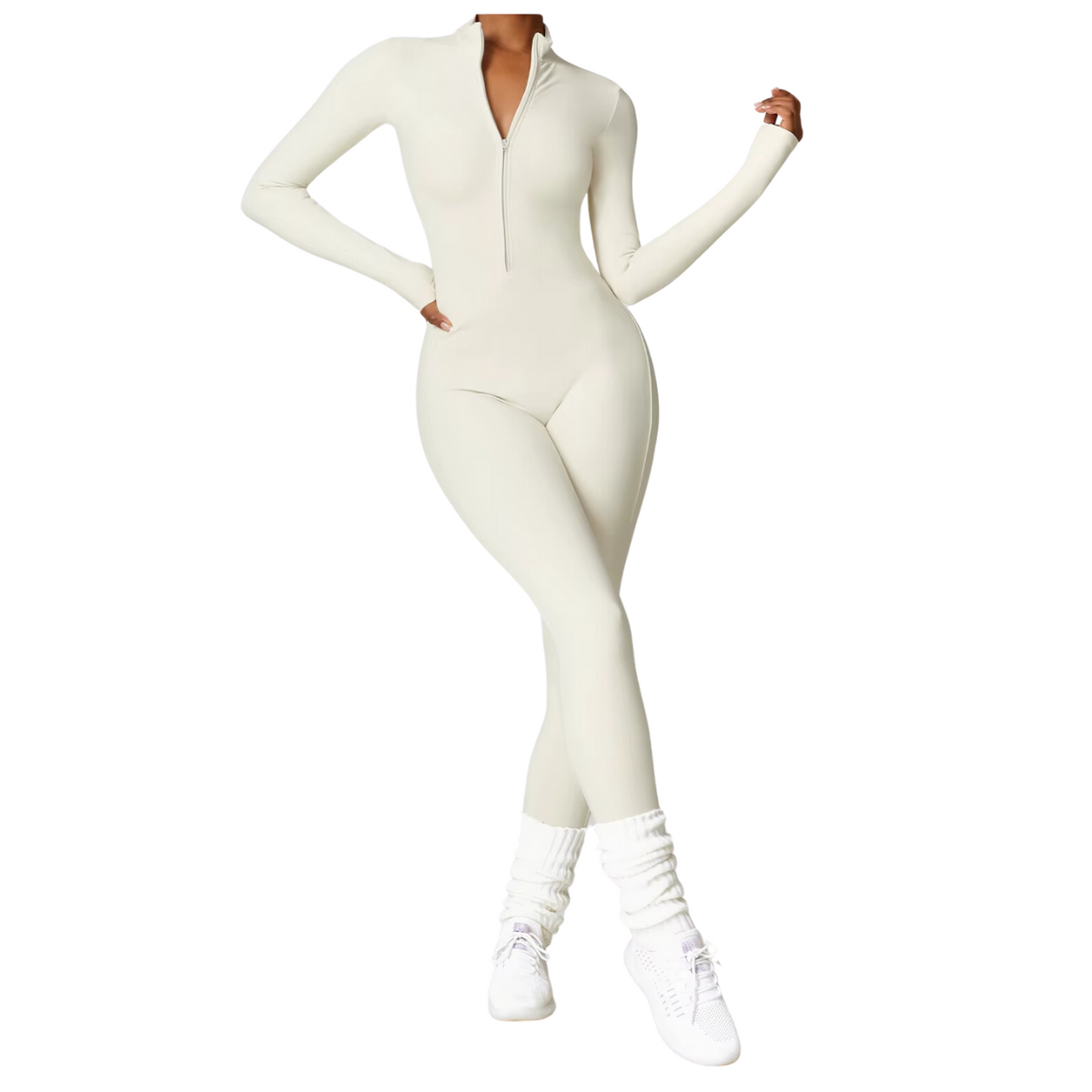 Warm Athletic Leggings with Stretchy Fit