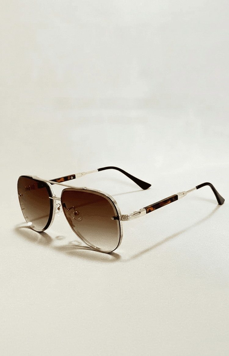 UV400 Anti-Reflection Aviator Sunglasses