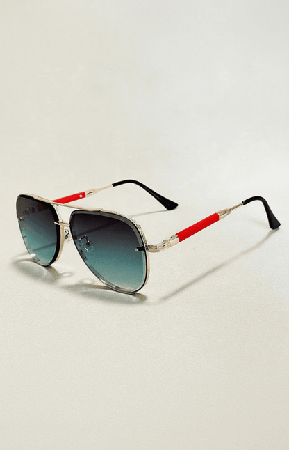 UV400 Anti-Reflection Aviator Sunglasses