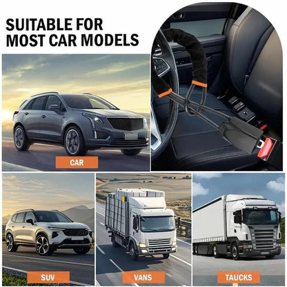 Ultimate Steering Wheel Lock | Unbreakable Vehicle Protection