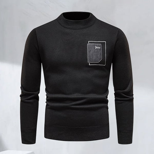 Chic Comfort Crewneck Sweater for Men