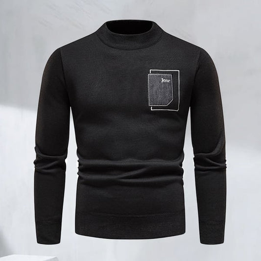 Chic Comfort Crewneck Sweater for Men