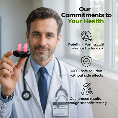 Revitalizing Light Therapy Device | Wireless Comfort for Nasal Relief