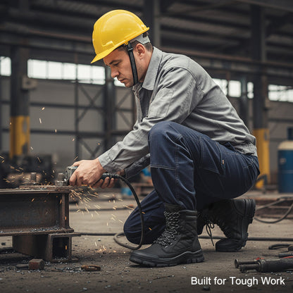 Safety Boots with Side Zipper for Ultimate Comfort