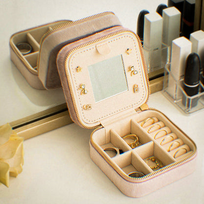 Chic Travel Jewelry Organizer