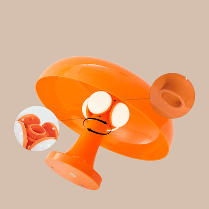 Ambient Table Lamp in Retro Mushroom Design