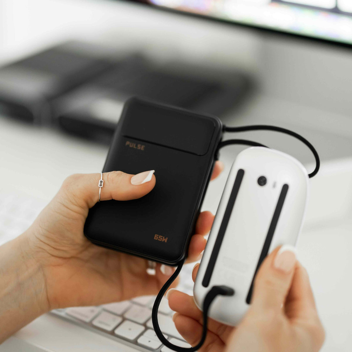 UltraCharge 20,000 mAh Portable Power Hub with USB-C Cable