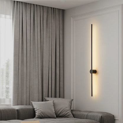 Modern Wall Light Fixture - Sleek Linear LED Design for Indoor Spaces