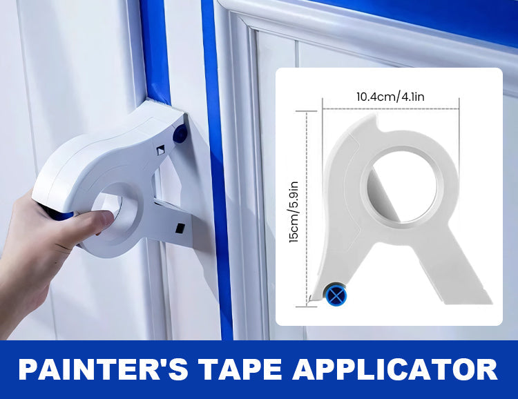 Color Band Applicator for Clean Edges with Cutter and Rollers