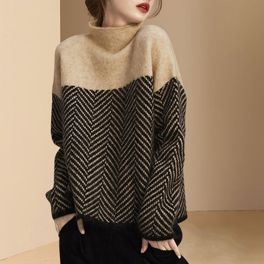 CozyChic - Stylish Winter Knit Sweater