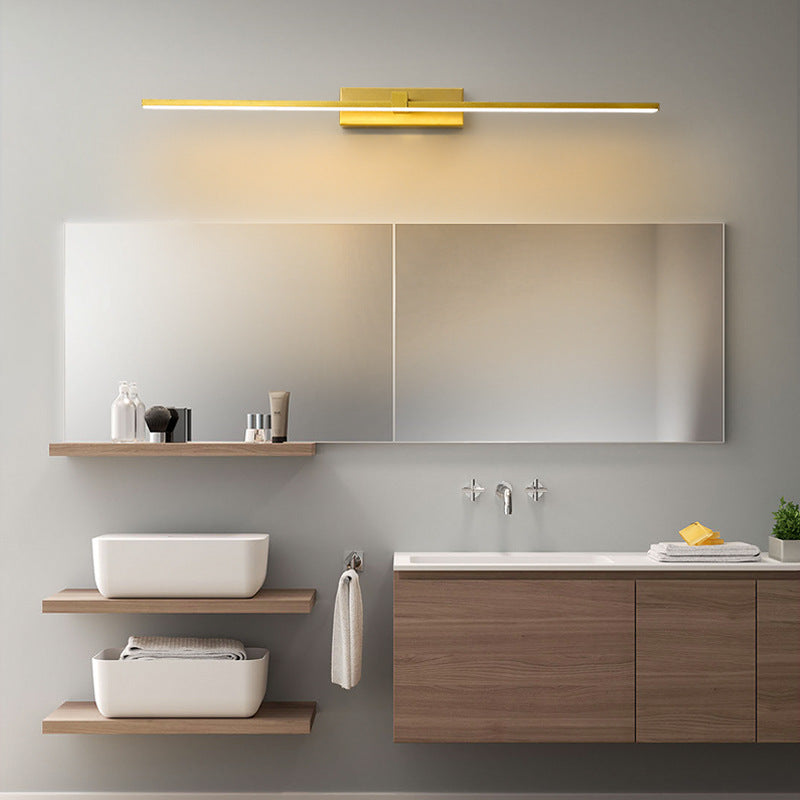 Linear Wall Light with LED for Contemporary Vanity in Living Areas