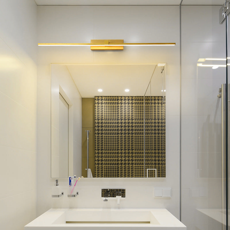 Linear Wall Light with LED for Contemporary Vanity in Living Areas