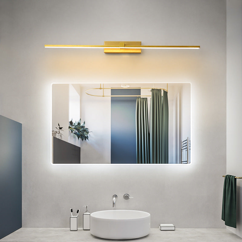 Linear Wall Light with LED for Contemporary Vanity in Living Areas