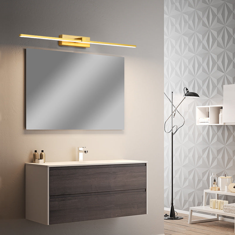 Linear Wall Light with LED for Contemporary Vanity in Living Areas