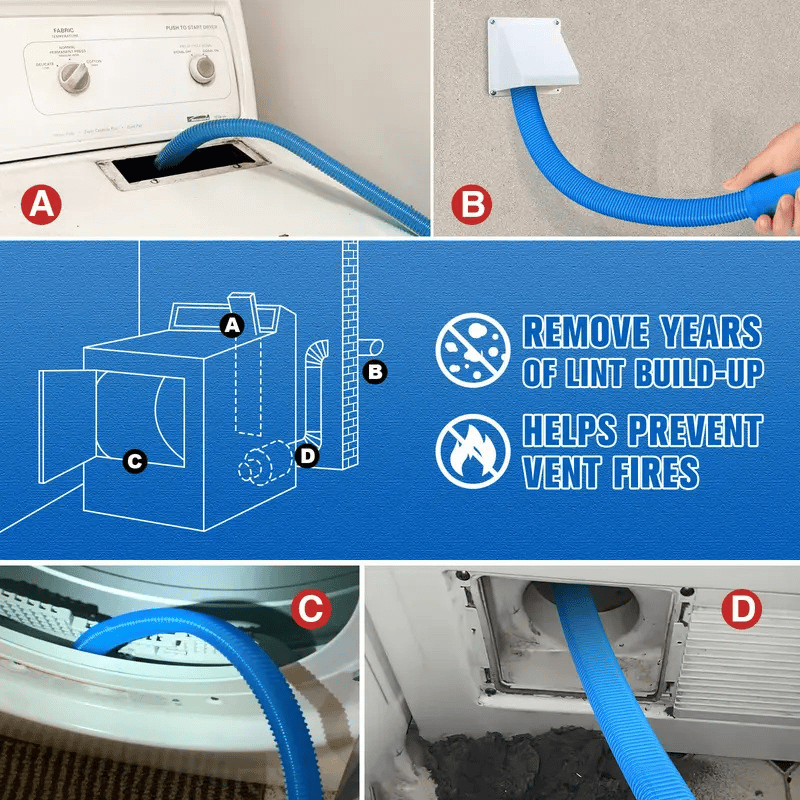 FluffBuster™ - Safeguard Your Home from Fire Hazards with Ease