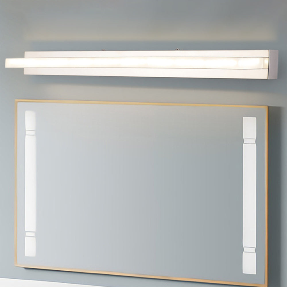 LED Wall Light with Rectangular Mirror Design for Versatile Living Areas