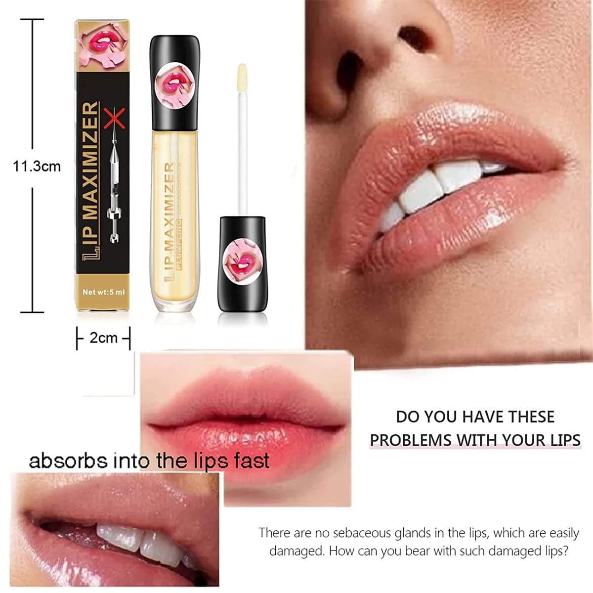 LuxeLips™ - Effortlessly Stunning Lips in Minutes!