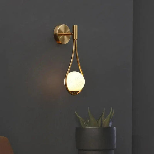 Sleek Interior Accent Lamp - Nordic Style Wall Light