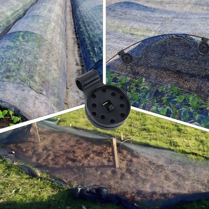 SecureHold Clips for Shade Nets | 6×4 cm | Weatherproof Fasteners