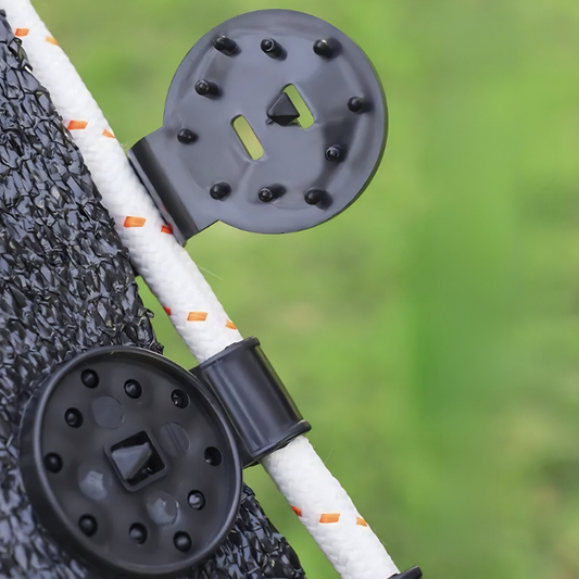 SecureHold Clips for Shade Nets | 6×4 cm | Weatherproof Fasteners