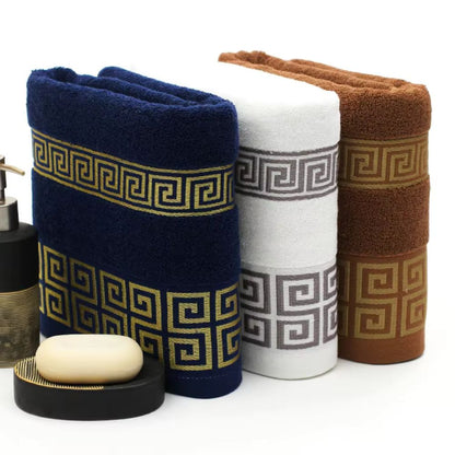 Luxurious Cotton Towel Duo for Everyday Comfort