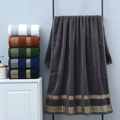 Luxurious Cotton Towel Duo for Everyday Comfort