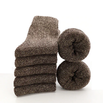Warm Woolen Socks - Set of 5 Pairs