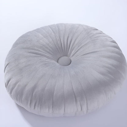 Whimsical Pumpkin-Shaped Cozy Cushion