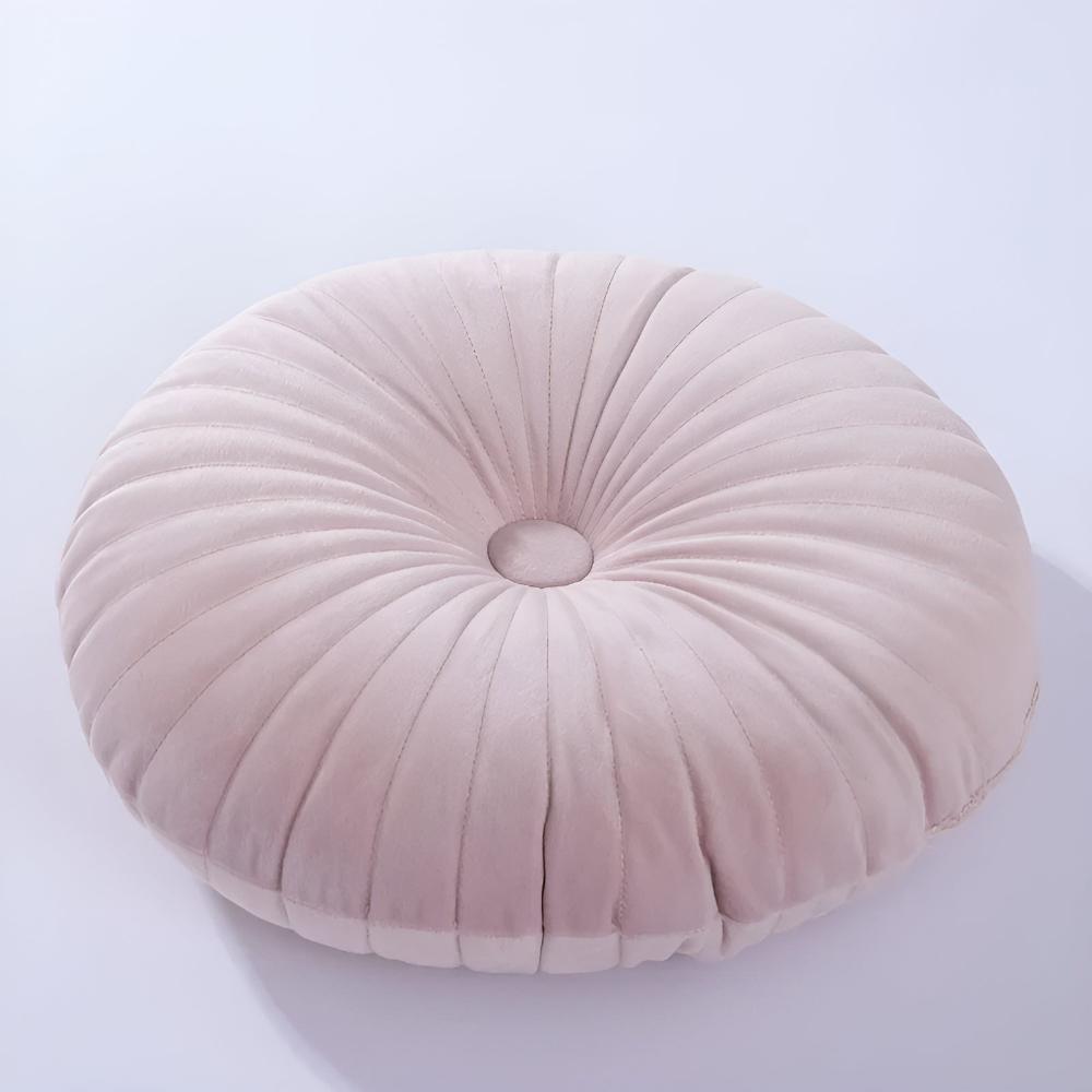 Whimsical Pumpkin-Shaped Cozy Cushion