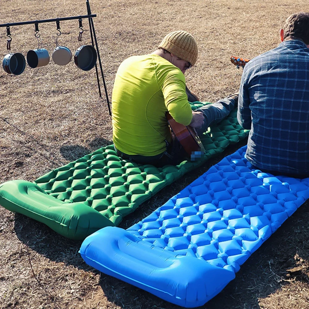 Camping Sleeping Mat with Built-in Pump for Quick Comfort