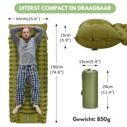 Camping Sleeping Mat with Built-in Pump