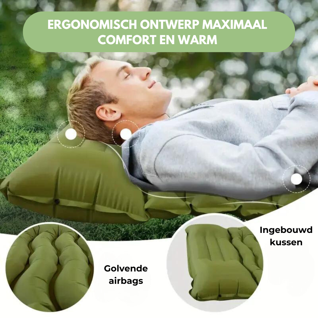 Camping Sleeping Mat with Built-in Pump