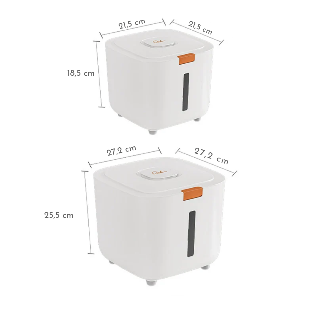 Sealed Pet Food Storage Bin for Dry Kibble
