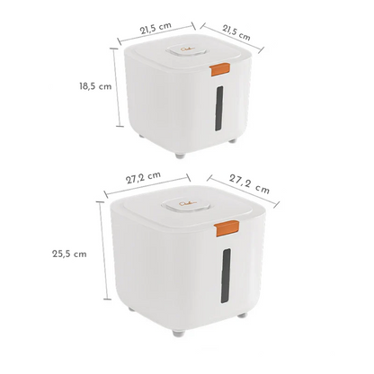 Sealed Pet Food Storage Bin for Dry Kibble