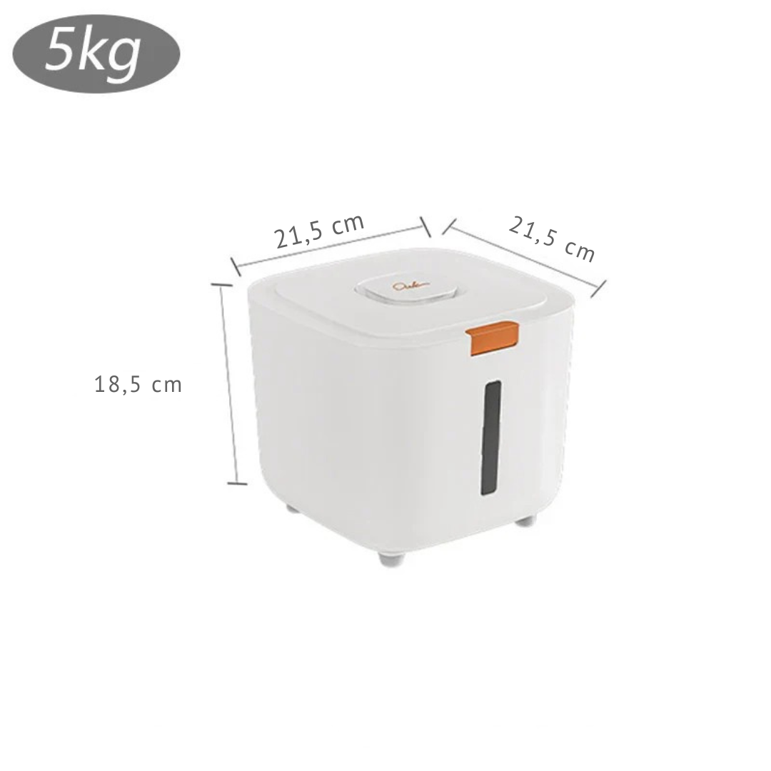 Sealed Pet Food Storage Bin for Dry Kibble