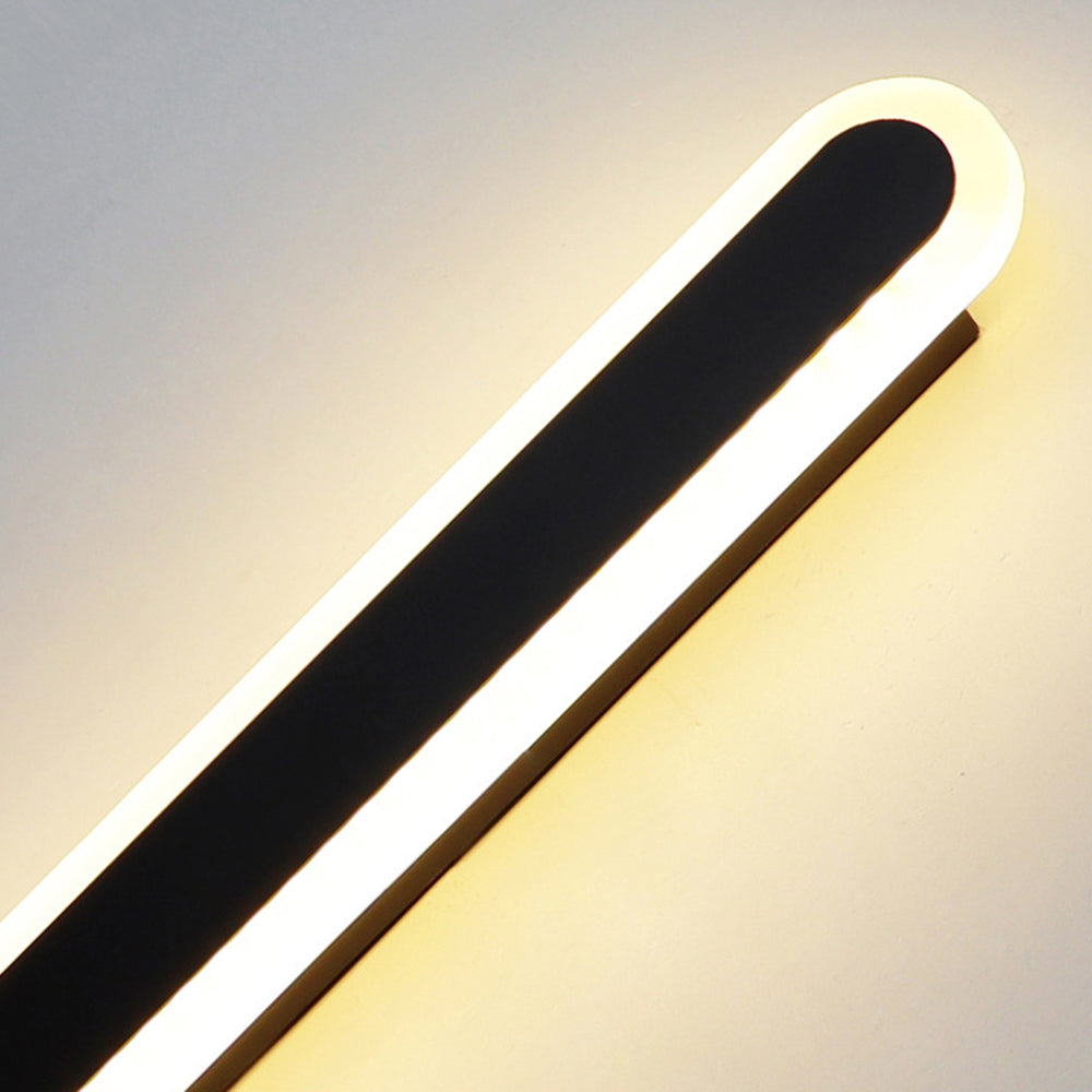 Weatherproof Black LED Wall Light – Dimmable and Sleek Design for Outdoors
