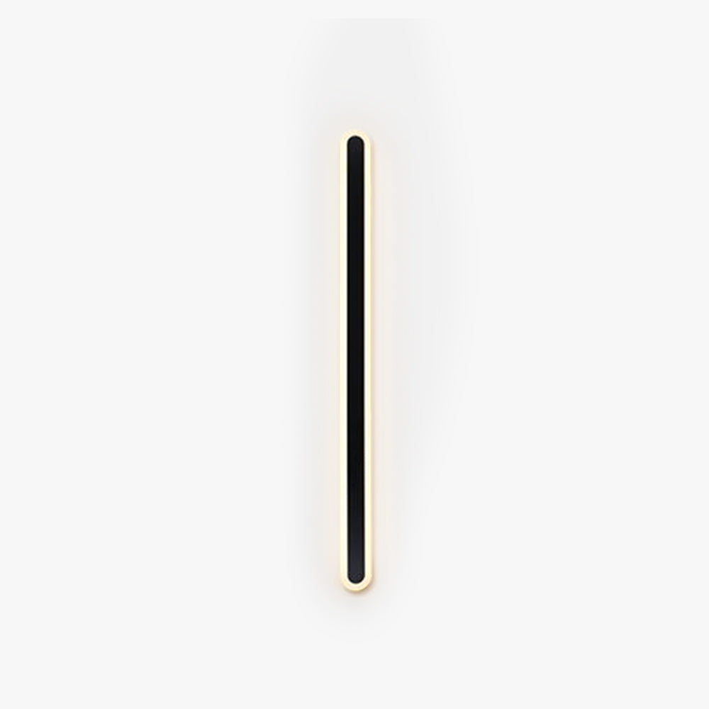 Weatherproof Black LED Wall Light – Dimmable and Sleek Design for Outdoors