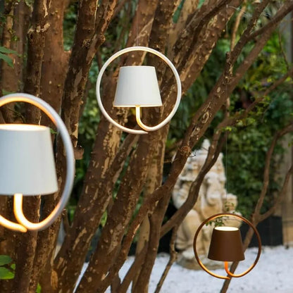 LuxeGlow Rechargeable Pendant Light for Indoor & Outdoor Use