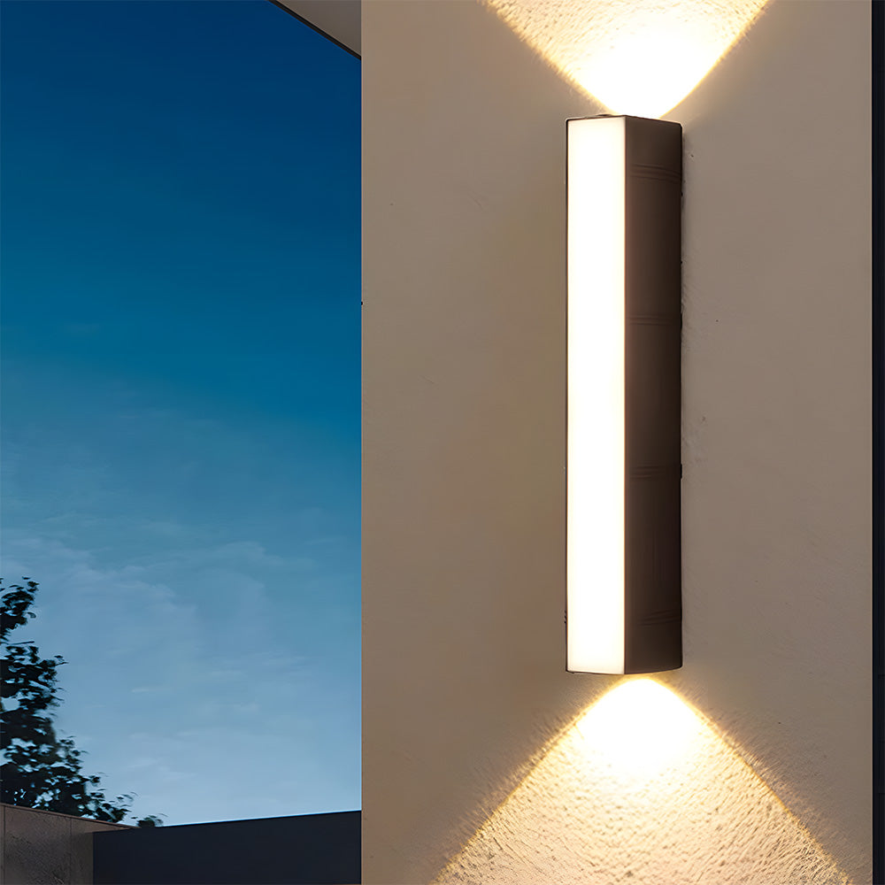 Weather-Resistant LED Wall Light for Outdoor Spaces - Bright for Gardens and Patios