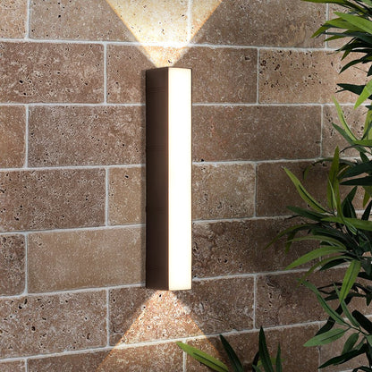 Weather-Resistant LED Wall Light for Outdoor Spaces - Bright for Gardens and Patios