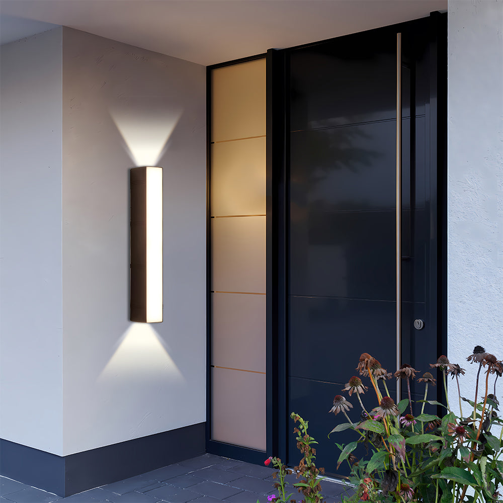 Weather-Resistant LED Wall Light for Outdoor Spaces - Bright for Gardens and Patios