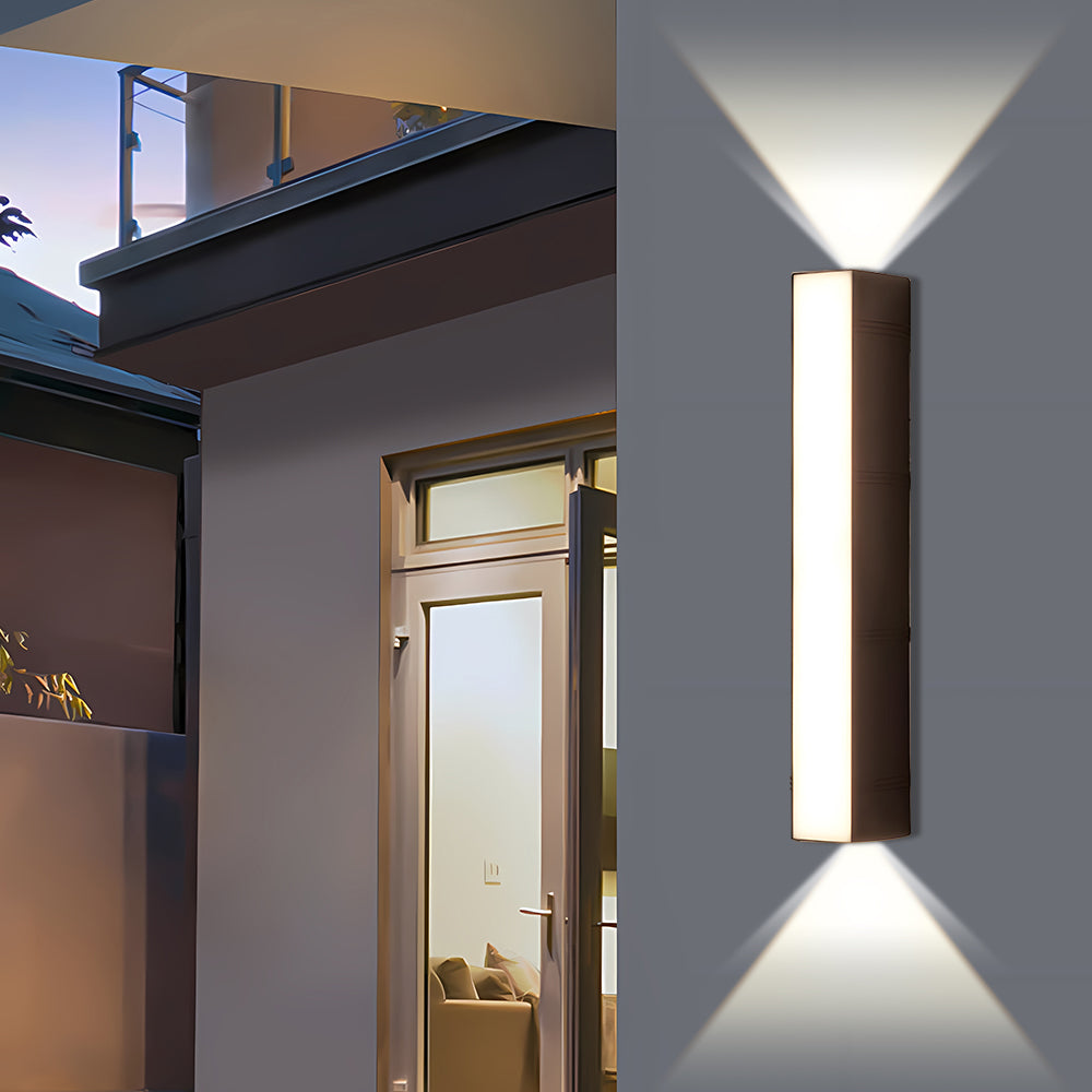 Weather-Resistant LED Wall Light for Outdoor Spaces - Bright for Gardens and Patios