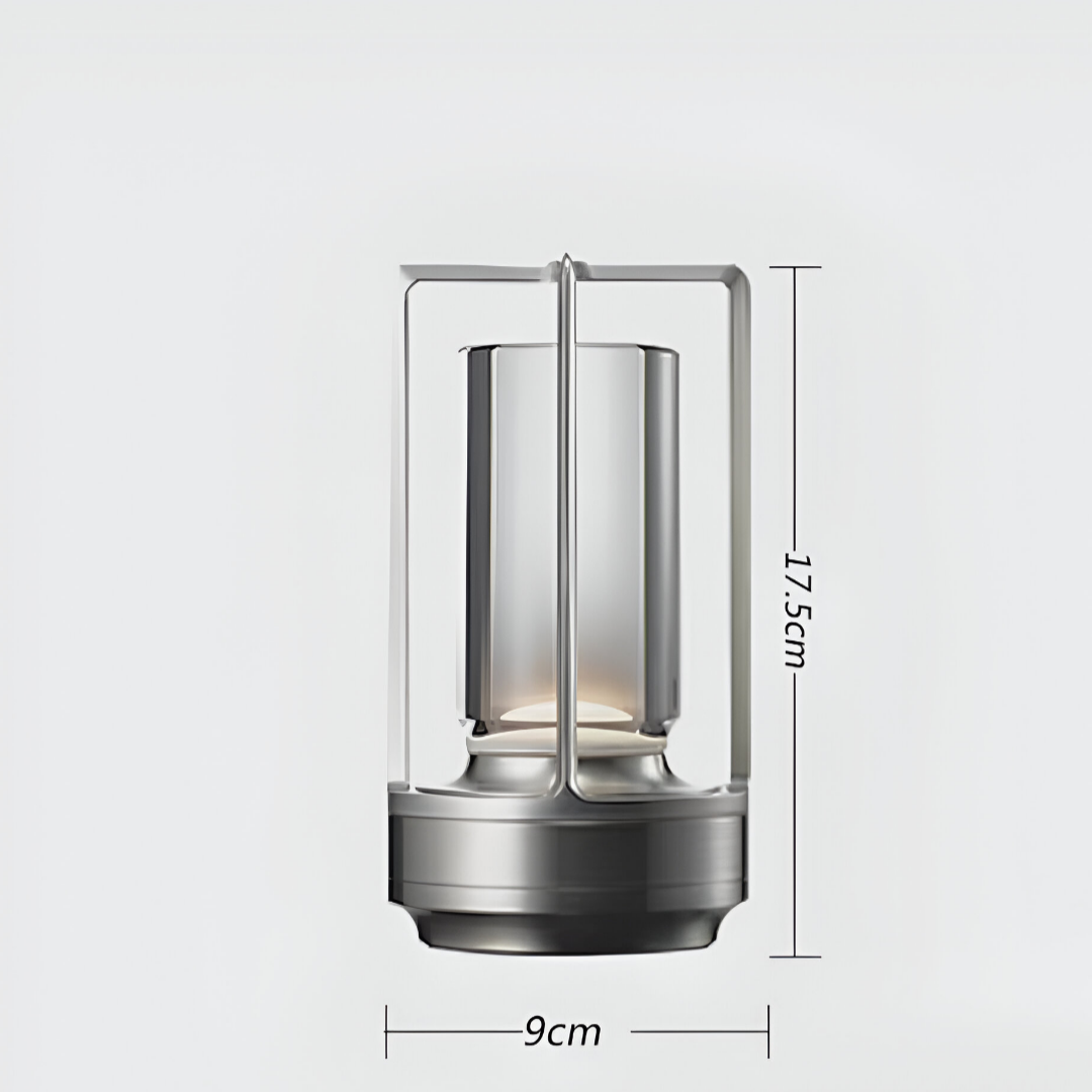 LED Desk Lamp with Adjustable Brightness and Compact Design