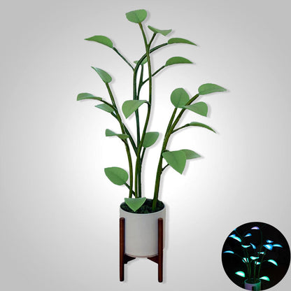 LED Plant with Luminous Bloom Effect for Enhanced Growth