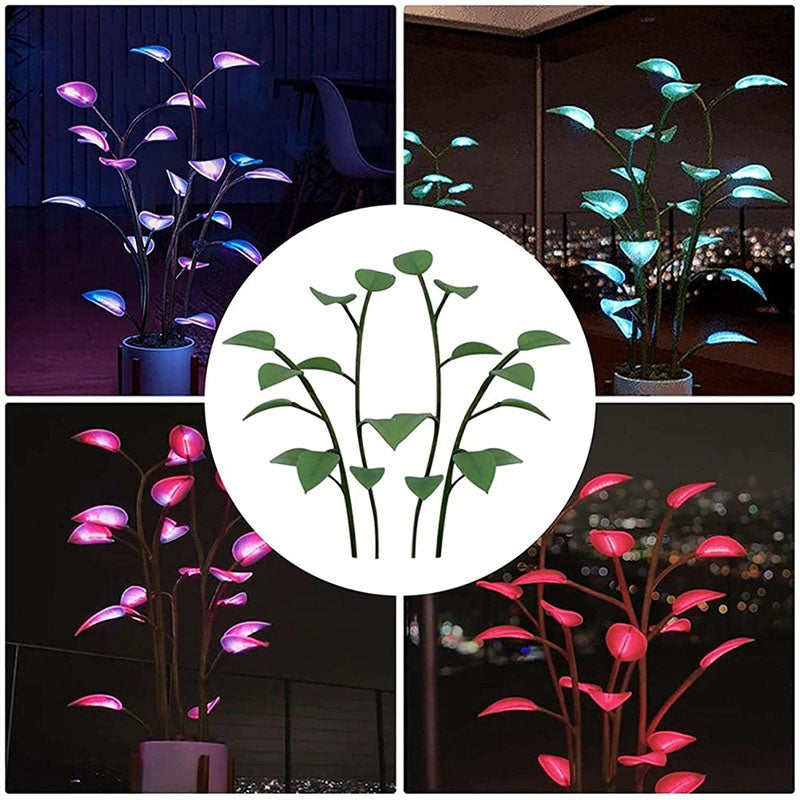 LED Plant with Luminous Bloom Effect for Enhanced Growth