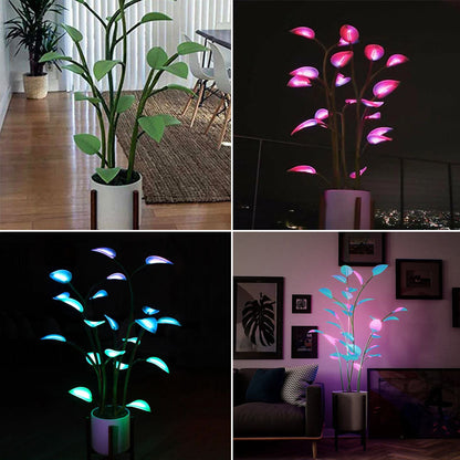 LED Plant with Luminous Bloom Effect for Enhanced Growth