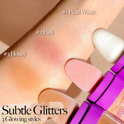 RadiantGlow Luxe Shimmer Stick - Instant Radiance Awaits!