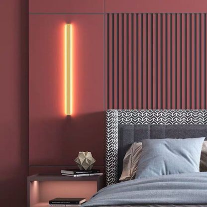 Linear Slim LED Wall Light for Hallway and Bedroom Use